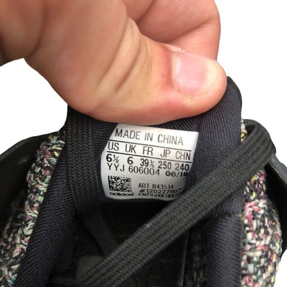 RARE 2018 Adidas Ultra Boost 3.0 Black Carbon Ash Silver Size 8 - Picture 16 of 16